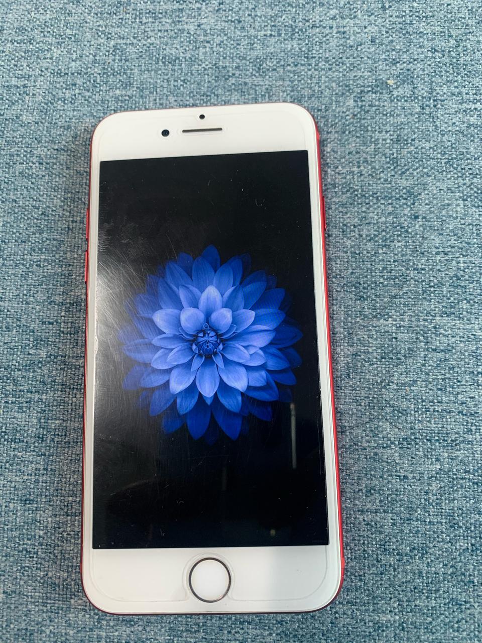 아이폰7 / red / 128GB / 배터리88% / 하자있음