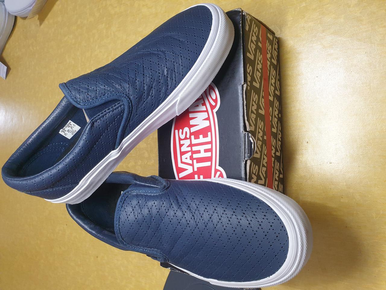 반스 클래식 슬립온 레더 270