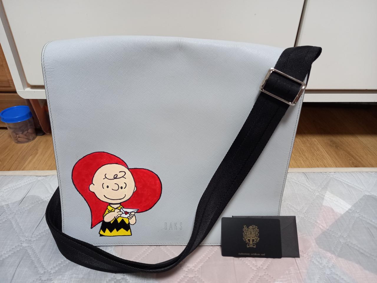 닥스 남성크로스 가방