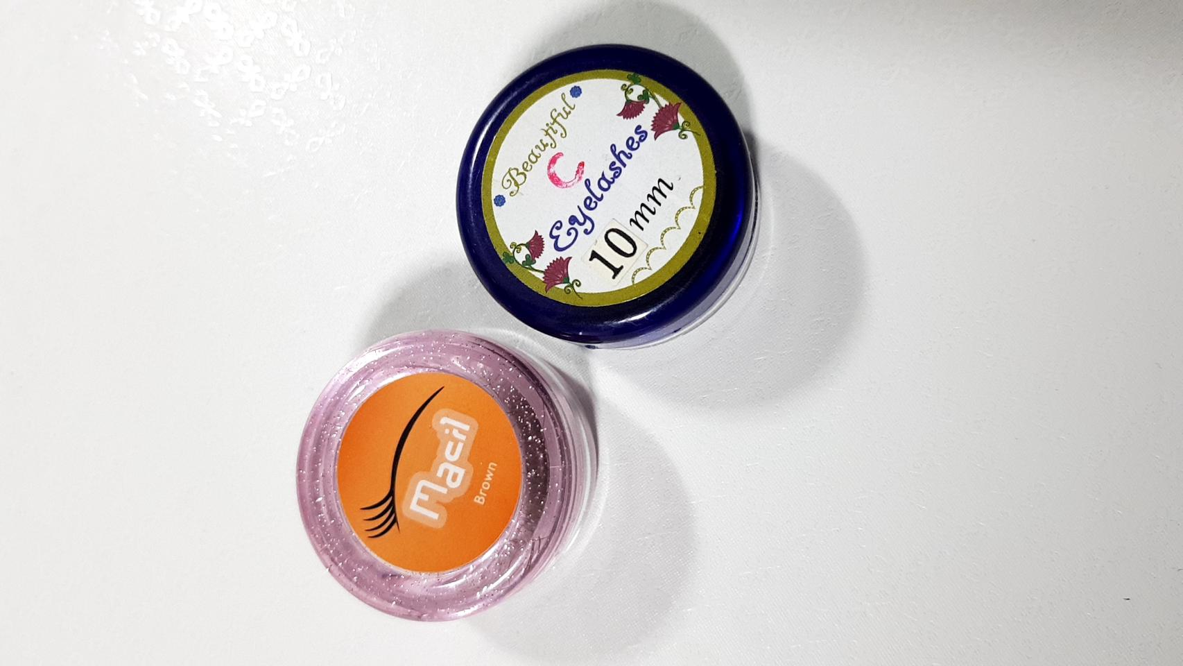 속눈썹 연장 재료