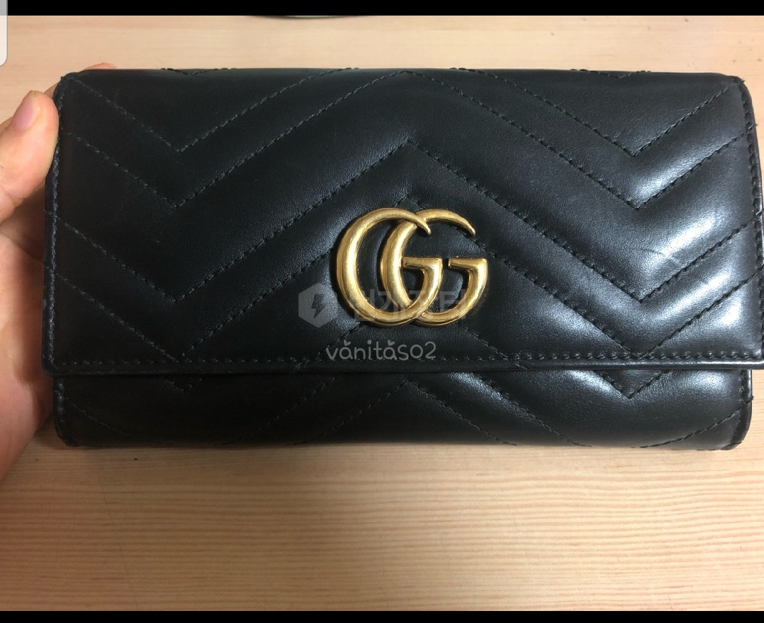 구찌마틀라쎄 정품 장지갑