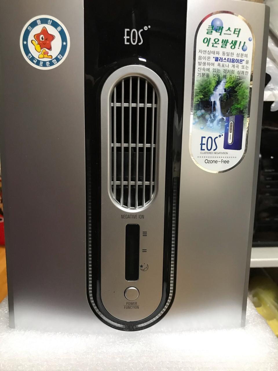 음이온 공기청정기/클러스터 음이온 발생기(팬,모듈교체, 새필터포함)
