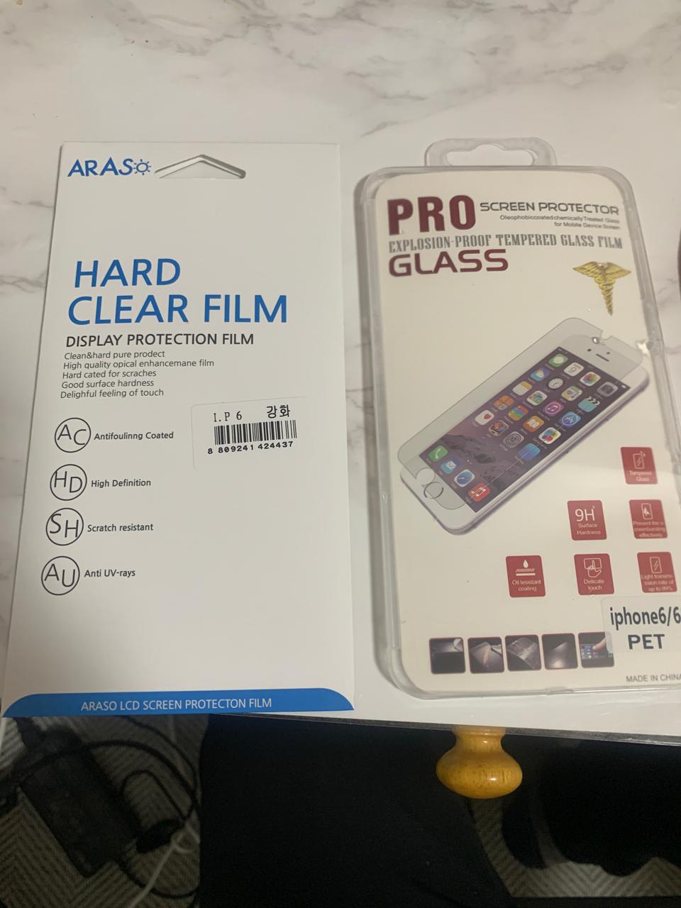 아이폰6/6s용 액정필름 4매 판매합니다