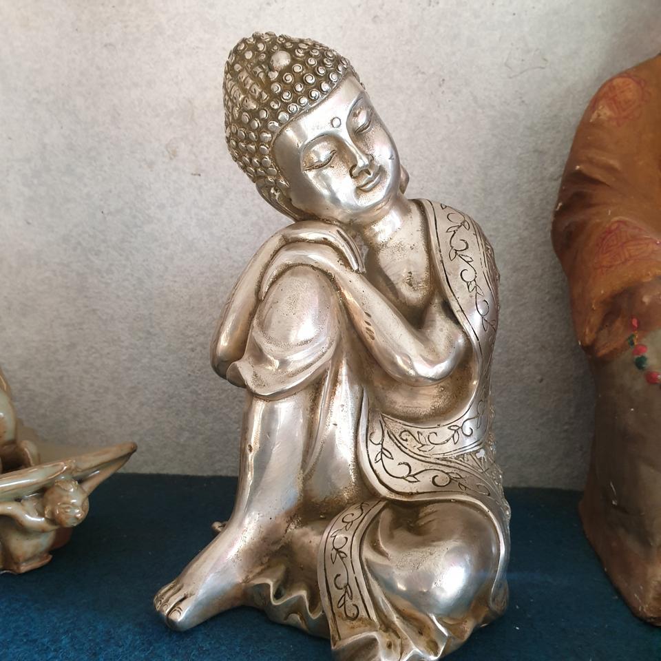 백동 불상 석가모니