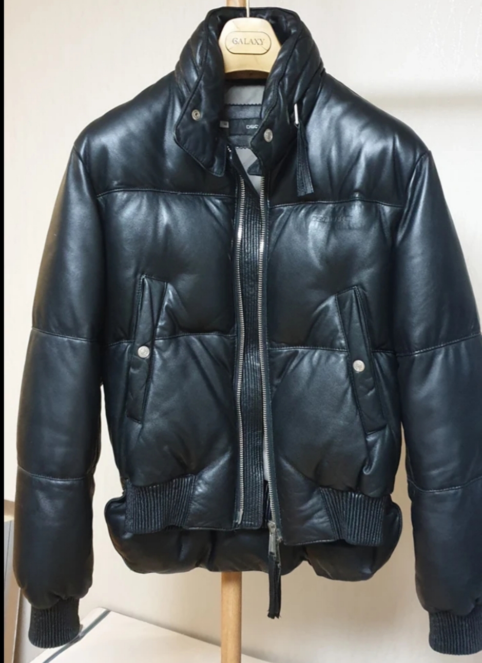 디스퀘어드2 레더패딩자켓