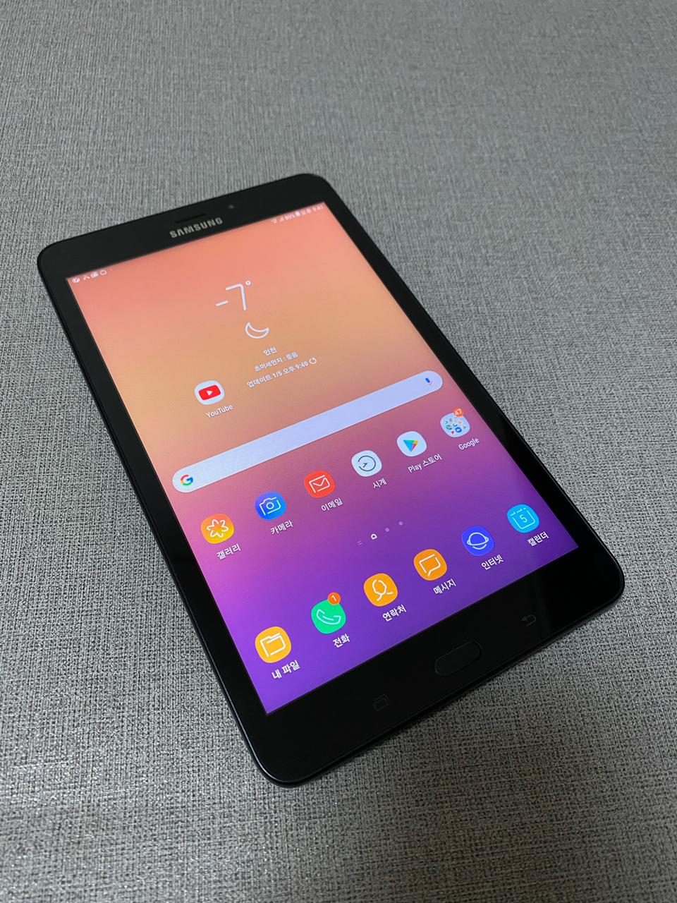 갤럭시탭A LTE (SM-t385) SS급 네비용 유튜브용