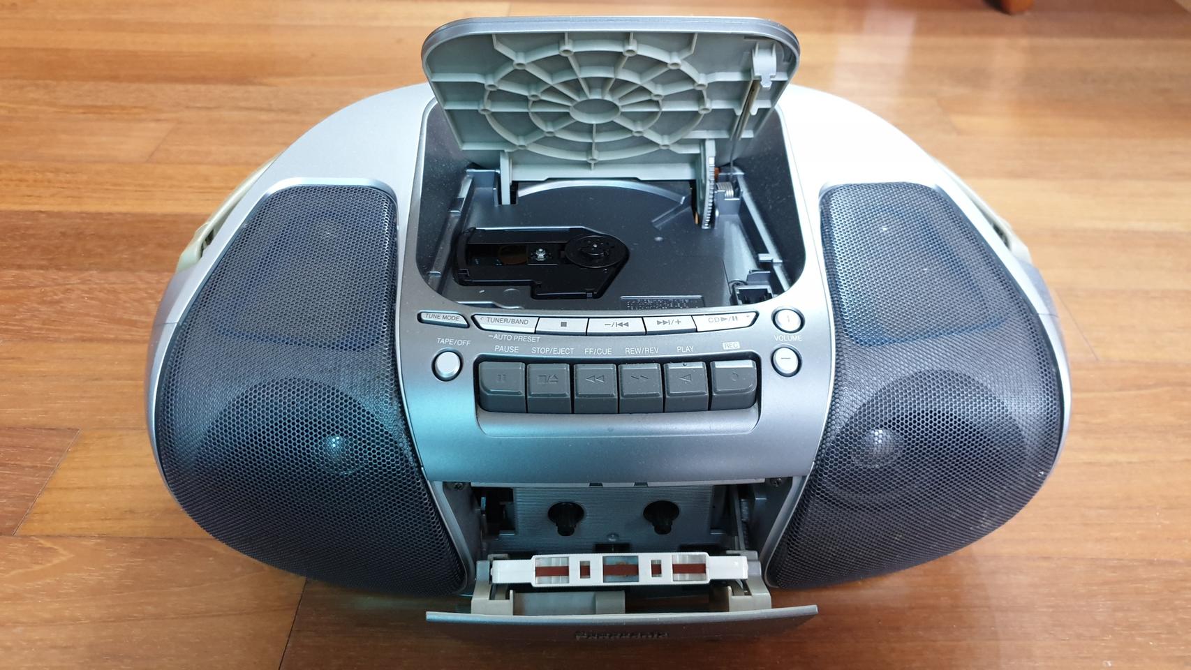 ●파나소닉 카셋트/CD/FM/AM라디오