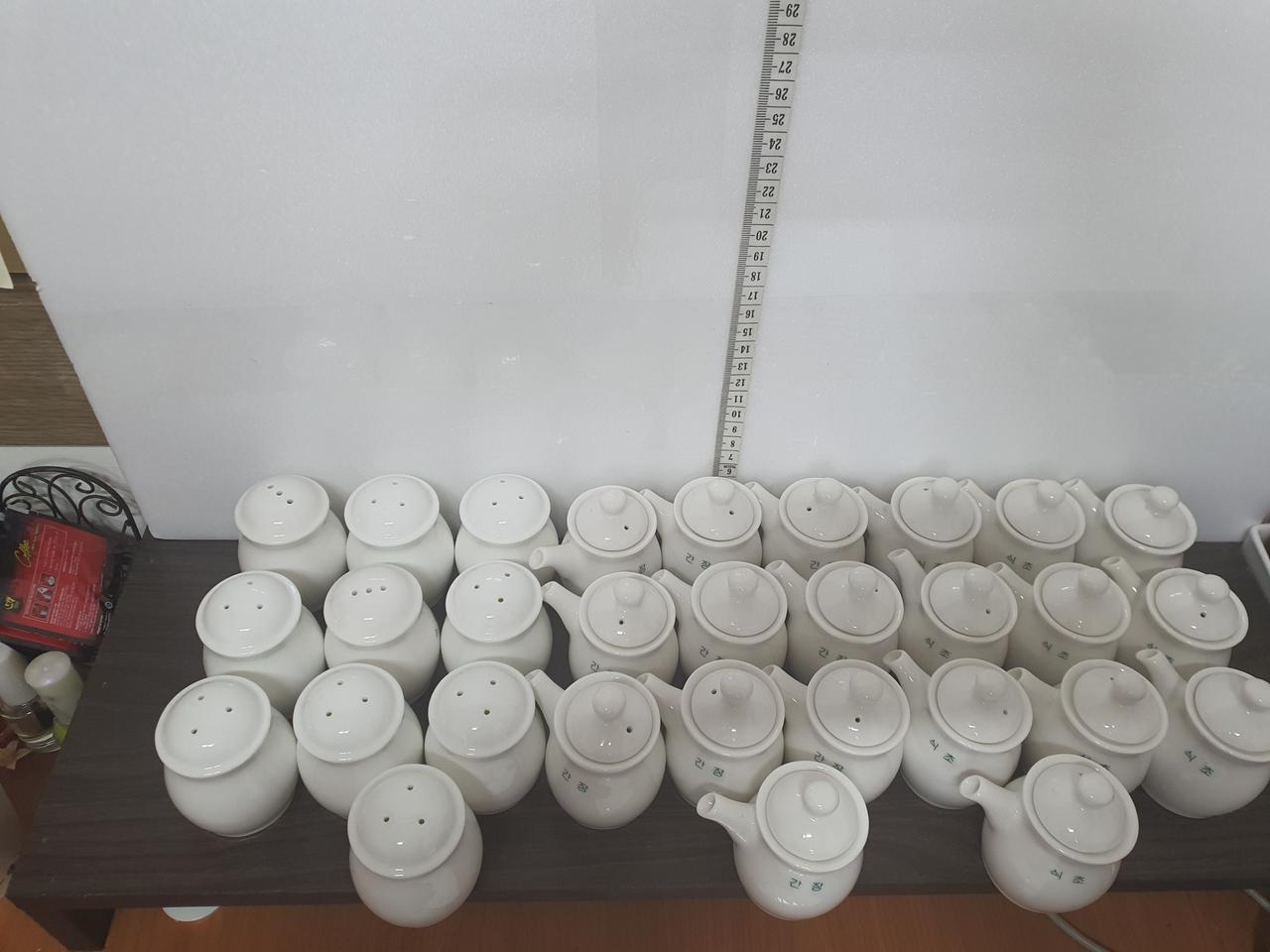 양념통(소금,간장,후추통)8조