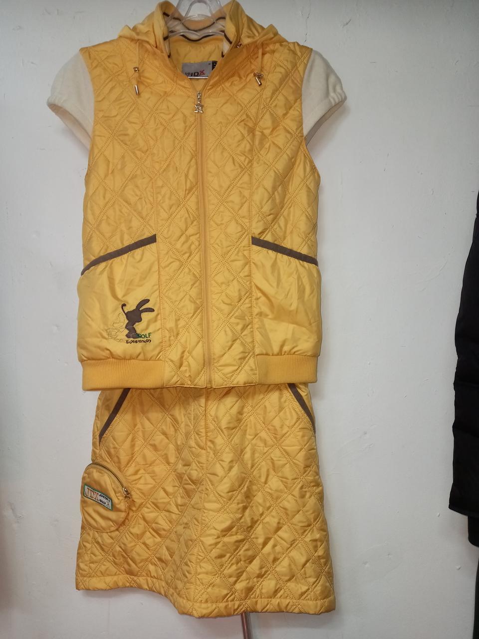 JDX골프 패딩 조끼치마 세트(90사이즈)