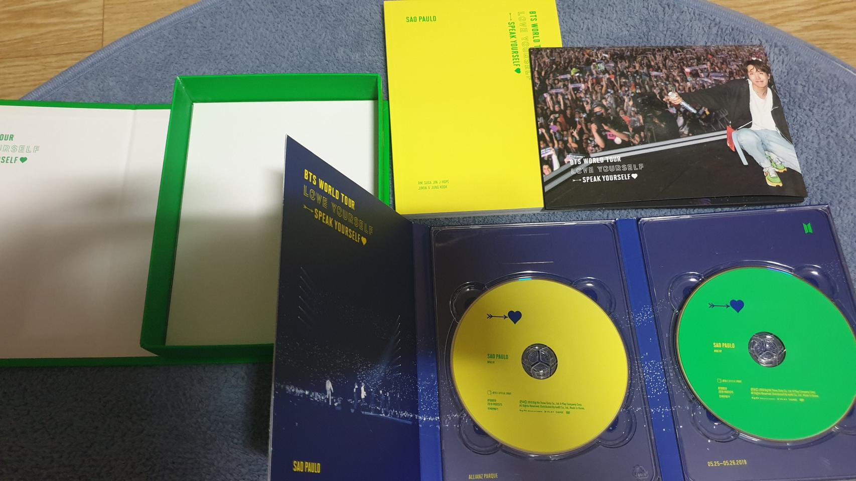 bts 상파울루 dvd (북마크제외)