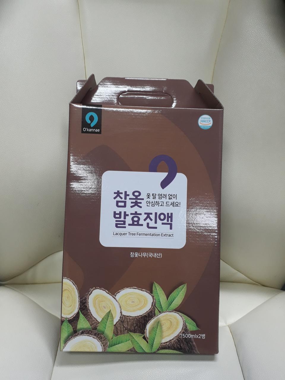 (옻가네) 참옻 발효진액 1500ml*2병