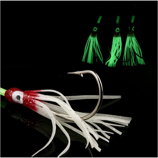 대구채비 대구꼴뚜기채비 다구바늘 대구지깅 낚시 새상품