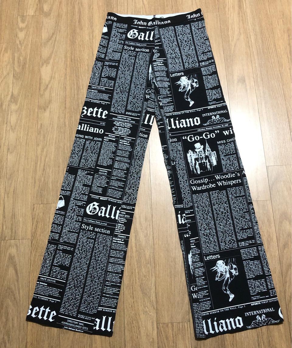존갈리아노 팬츠
