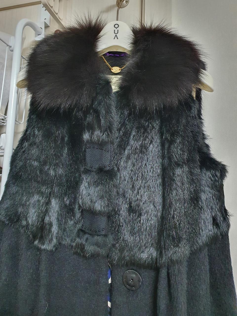 폭스 레빗 알파카 베스트