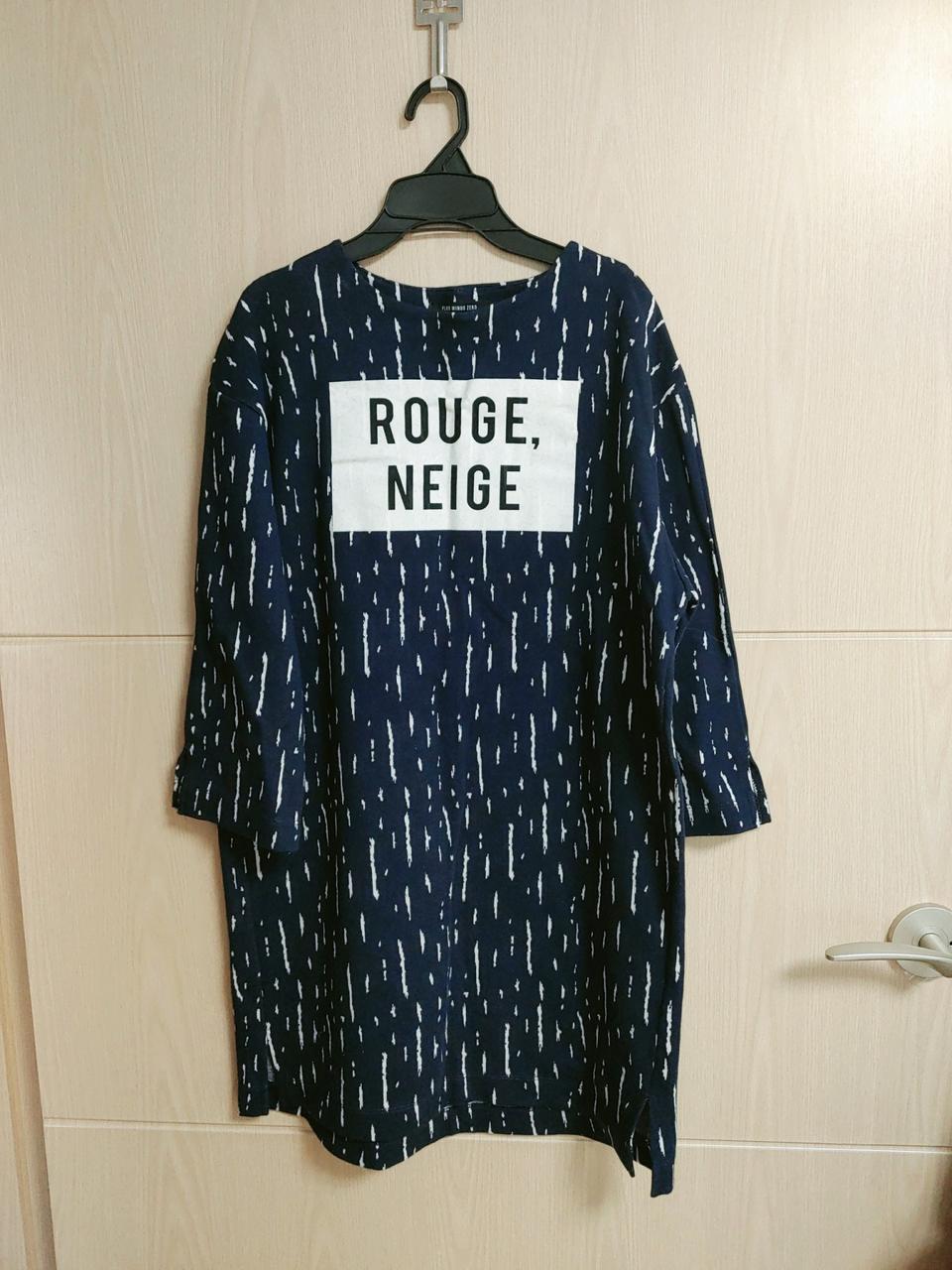 스판 롱 티셔츠 66 (소매7부)