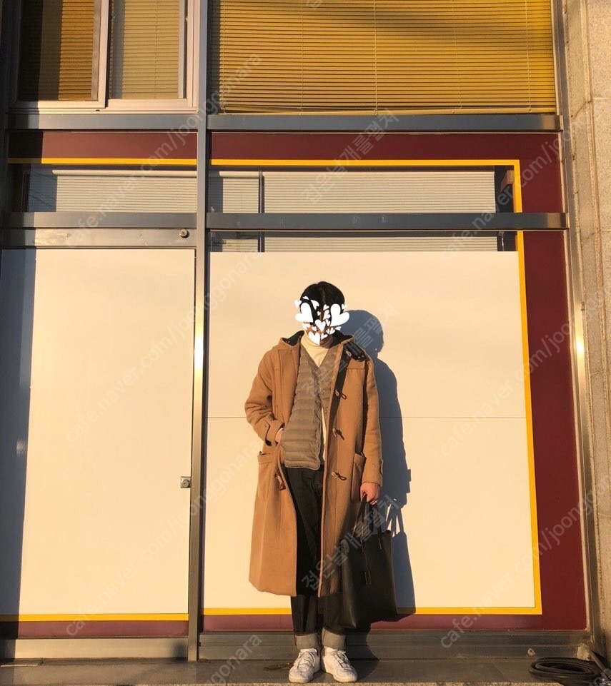 라퍼지스토어 베이지 더플코트