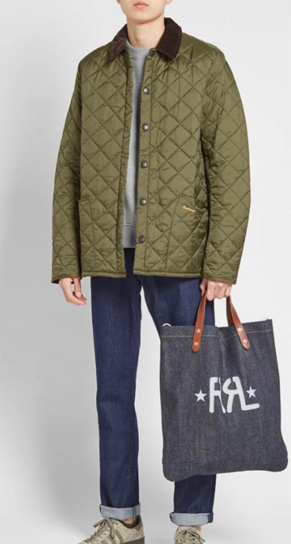 바버 헤리티즈 남성 퀼팅 쟈켓 (신품급)