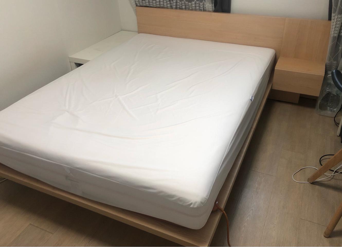 두닷 비에니 침대 프레임 퀸 + 사이드서랍1