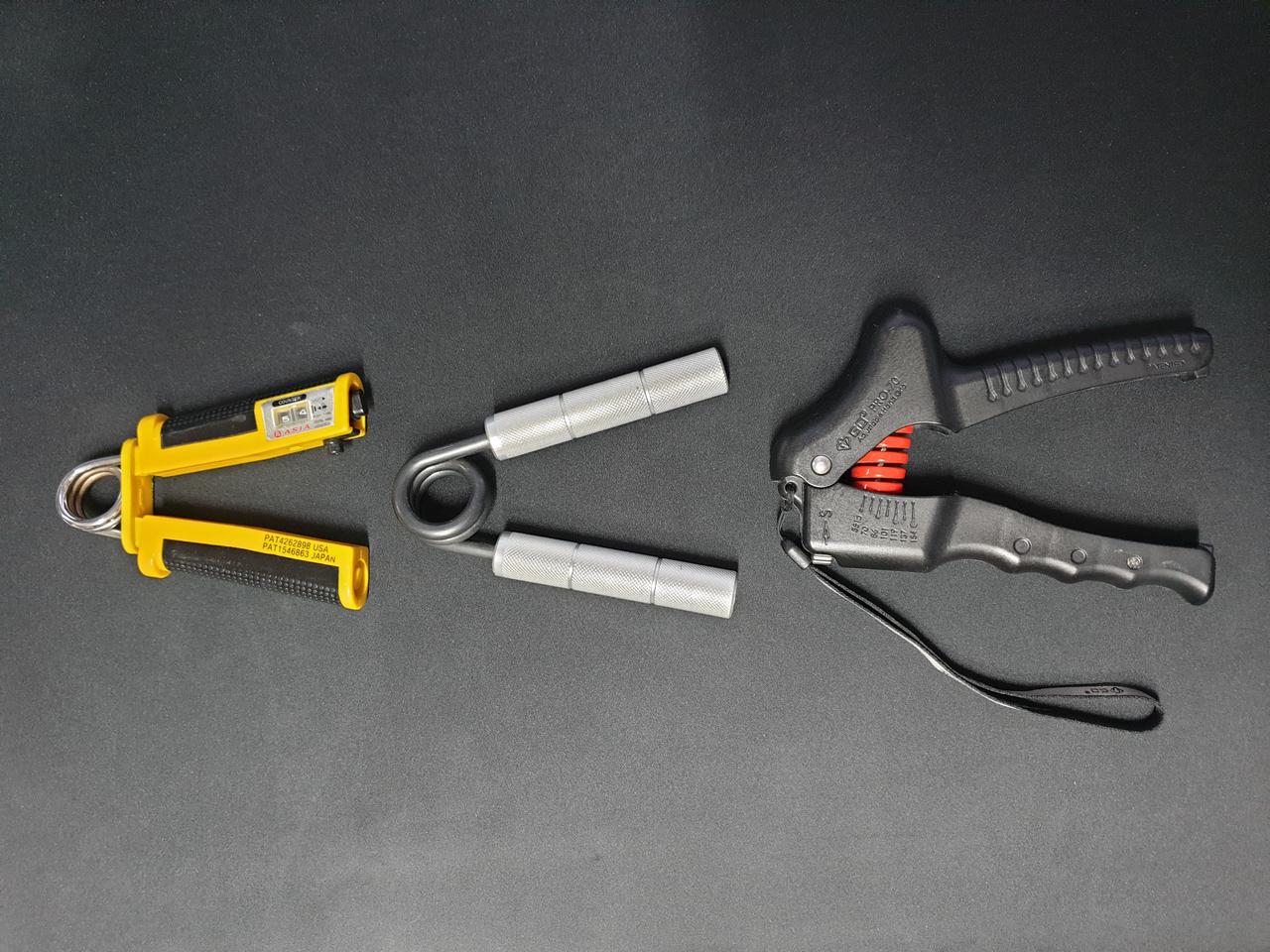 악력기 3종 2만원 (카운팅-강도조절-86kg) 일괄 판매