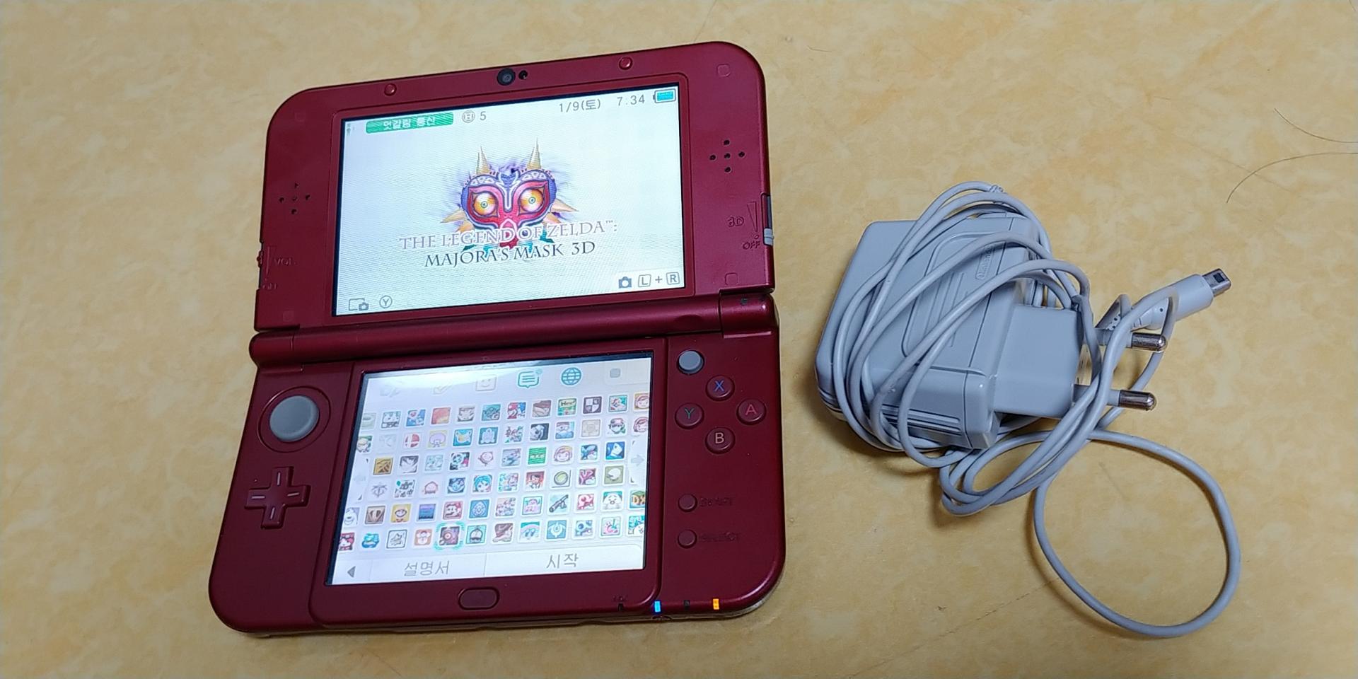 뉴 닌텐도 3ds xl 128기가 게임 130개짜리