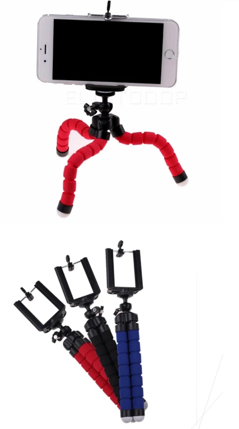 스마트폰 블랙 삼각대+블루투스 셀카 리모컨 블랙