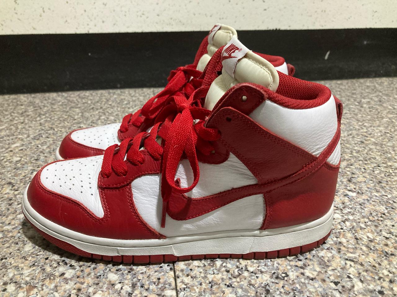 나이키 nike 덩크 덩크하이 레더덩크 가죽 신발