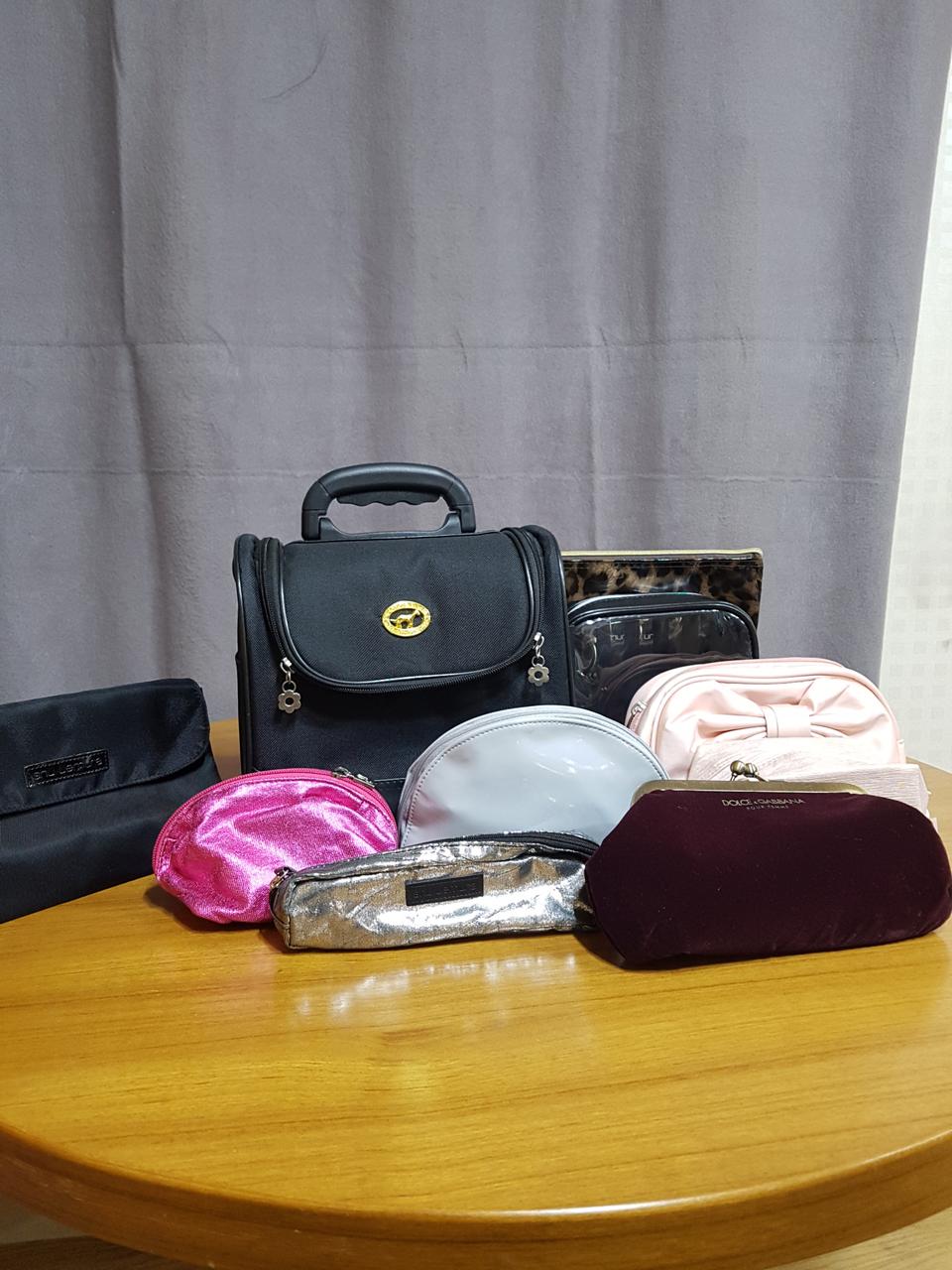 휴대용 화장품 빽 외 미니 파우치 일괄 판매 합니다.가격내림