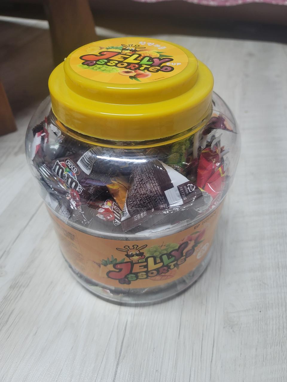 각종 초콜릿 사탕 사발통