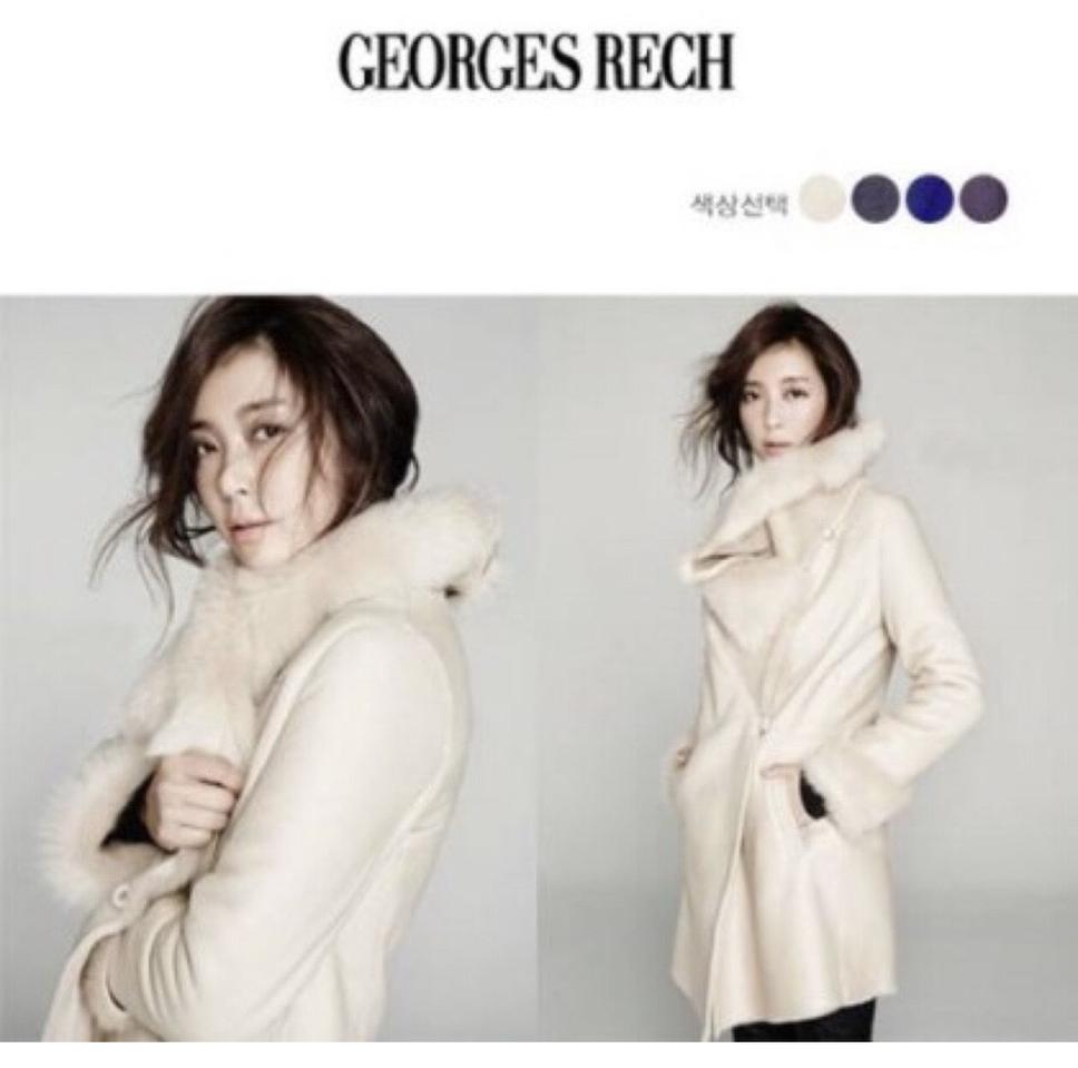 조르쥬레쉬 토스카나 리얼램스킨 무스탕(판매가120만원)