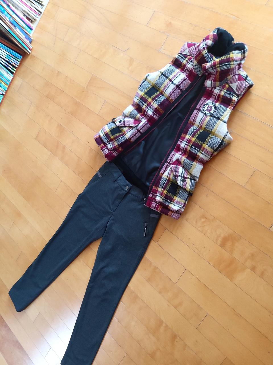 엘르골프 구스다운조끼