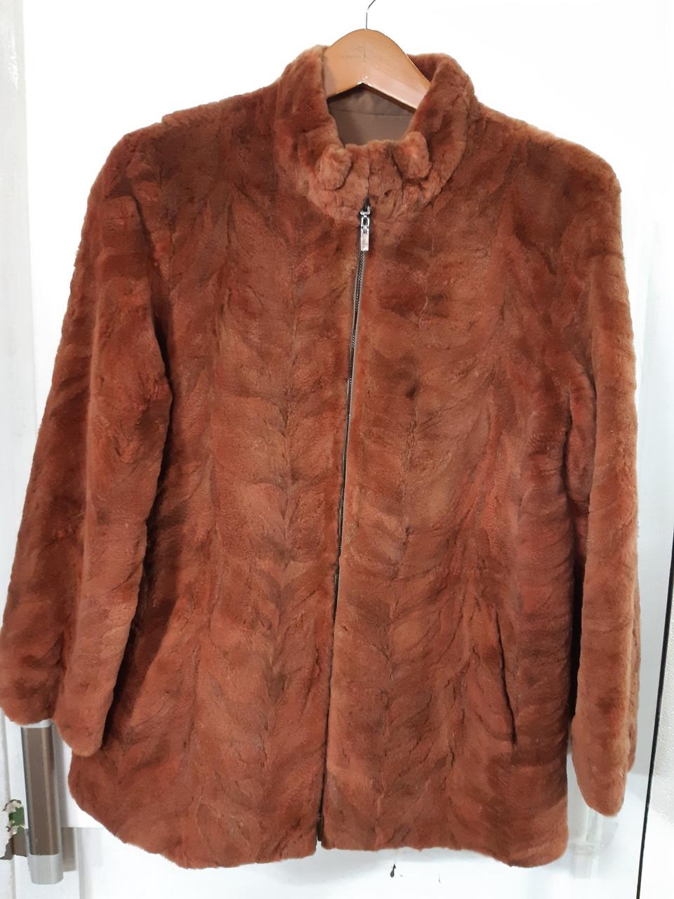 정품 (( 진도모피. UVA )) 머스카렛 양면 밍크쟈켓  66