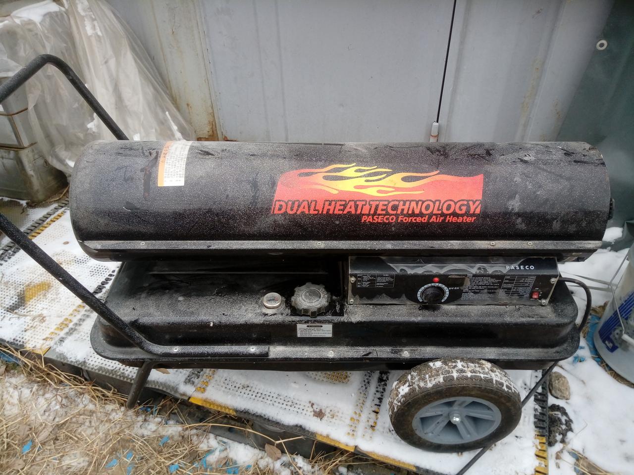 열풍기 산업용 대포 에어히터