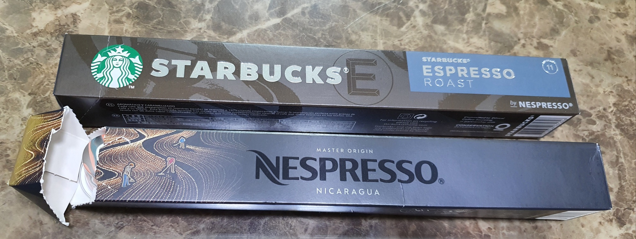 네스프레소 스타벅스 캡슐 등