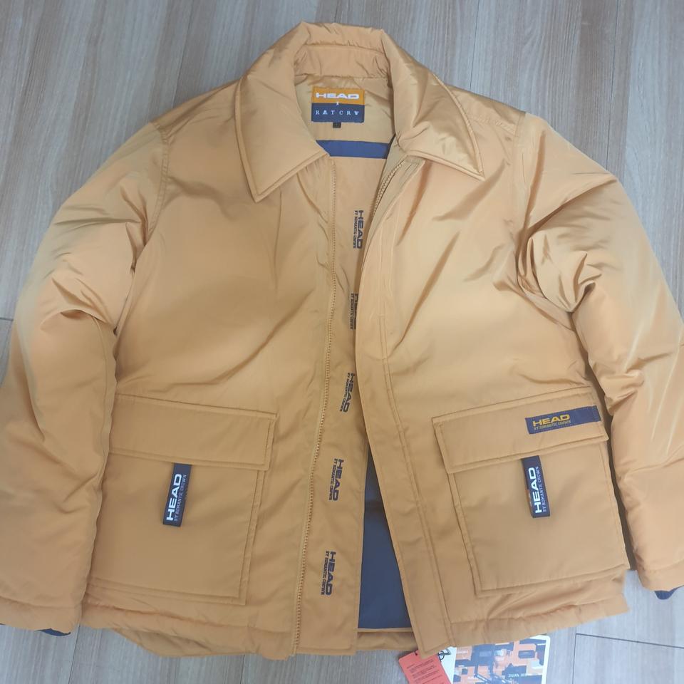 새제품 HEAD × 로맨틱크라운 덕다운 105