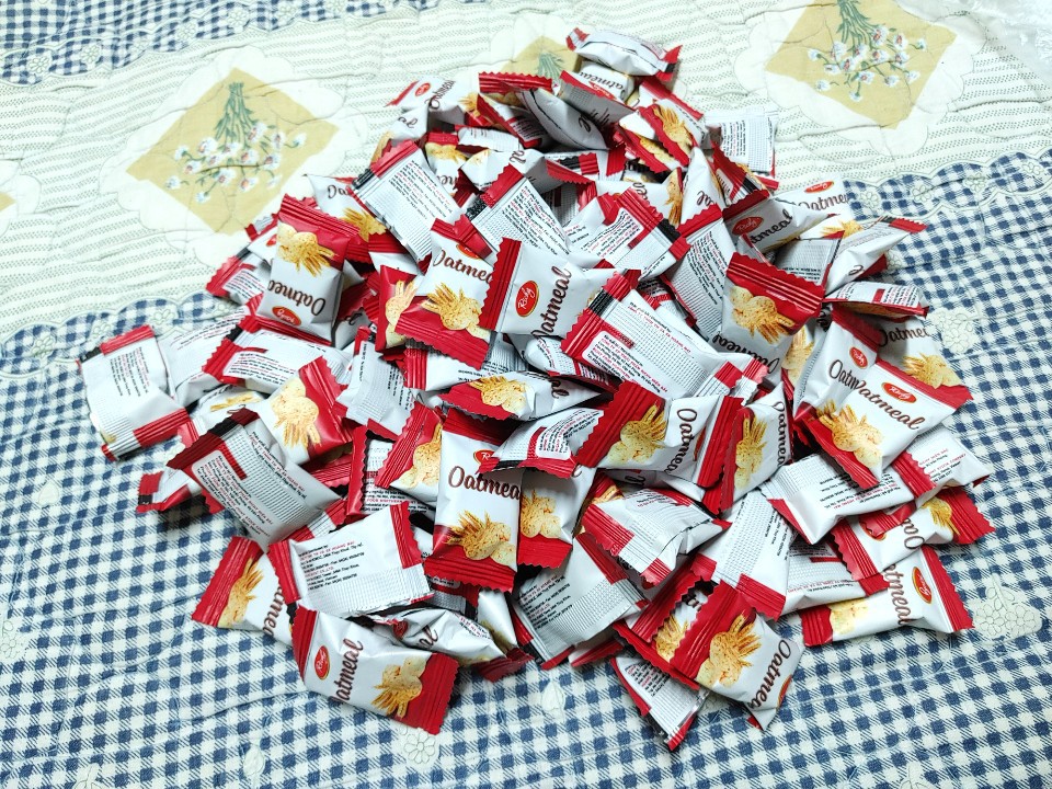 오트밀 캔디과자