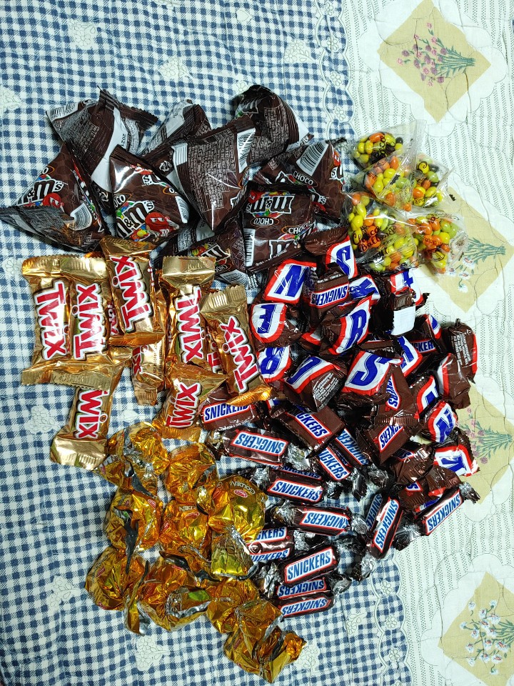 각종 초콜릿 묶음