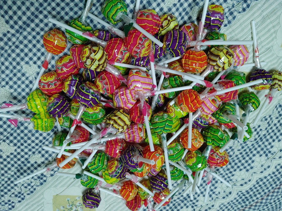 춥파춥스  사탕100개