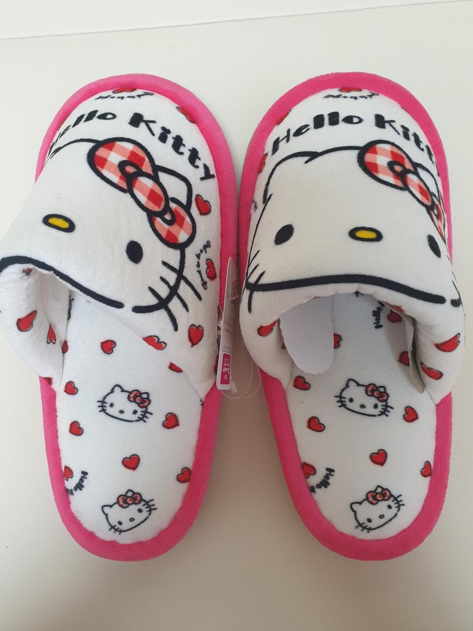 헬로키티 아이보리 거실화