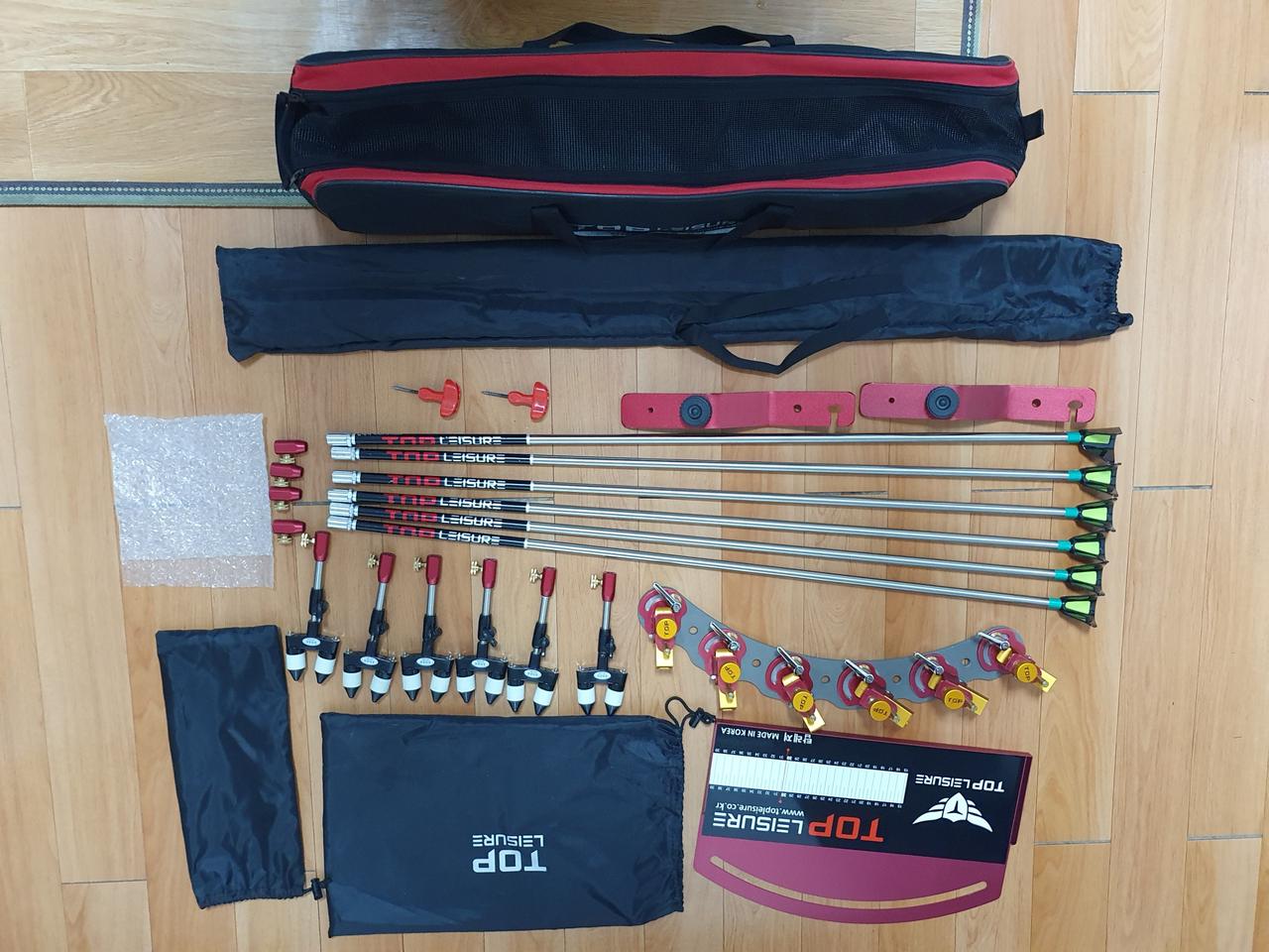 탑레져 6단받침틀