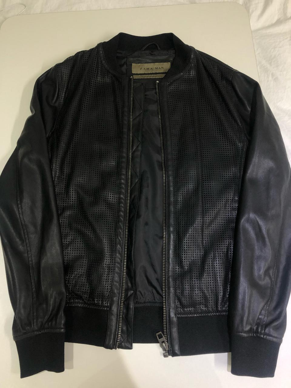 새상품 자라 가죽자켓 90