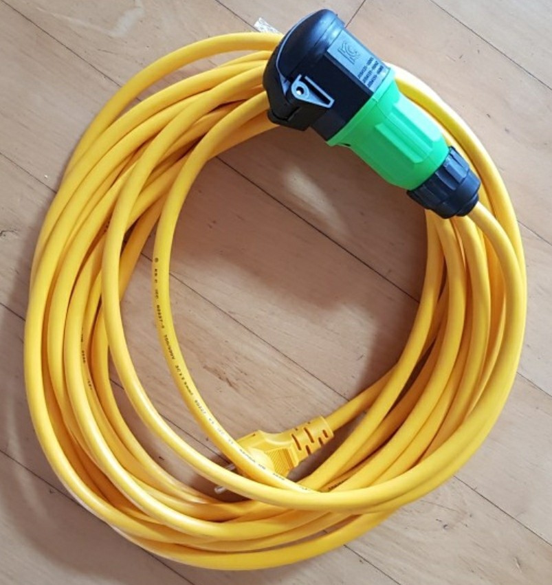 방우연장선 캠핑 연장코드 작업선