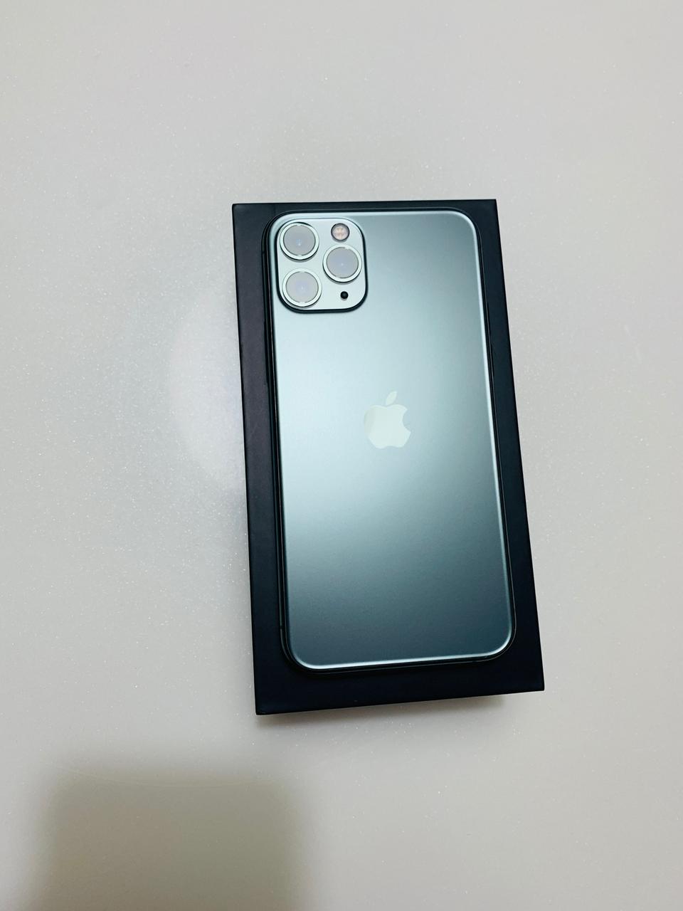 아이폰11프로,256g 미드나잇 그린 거의새것