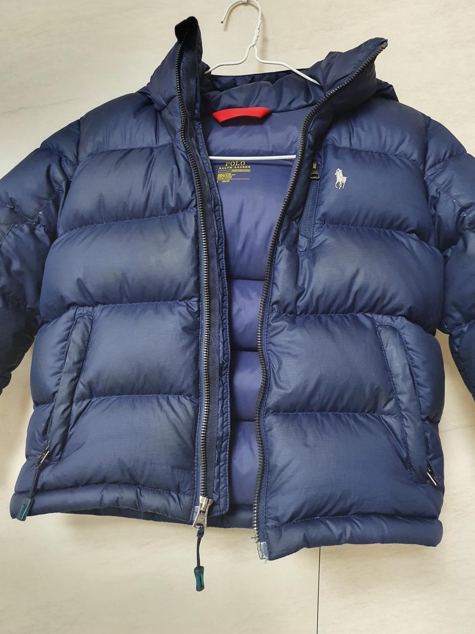 폴로 정품 유아 네이비 패딩