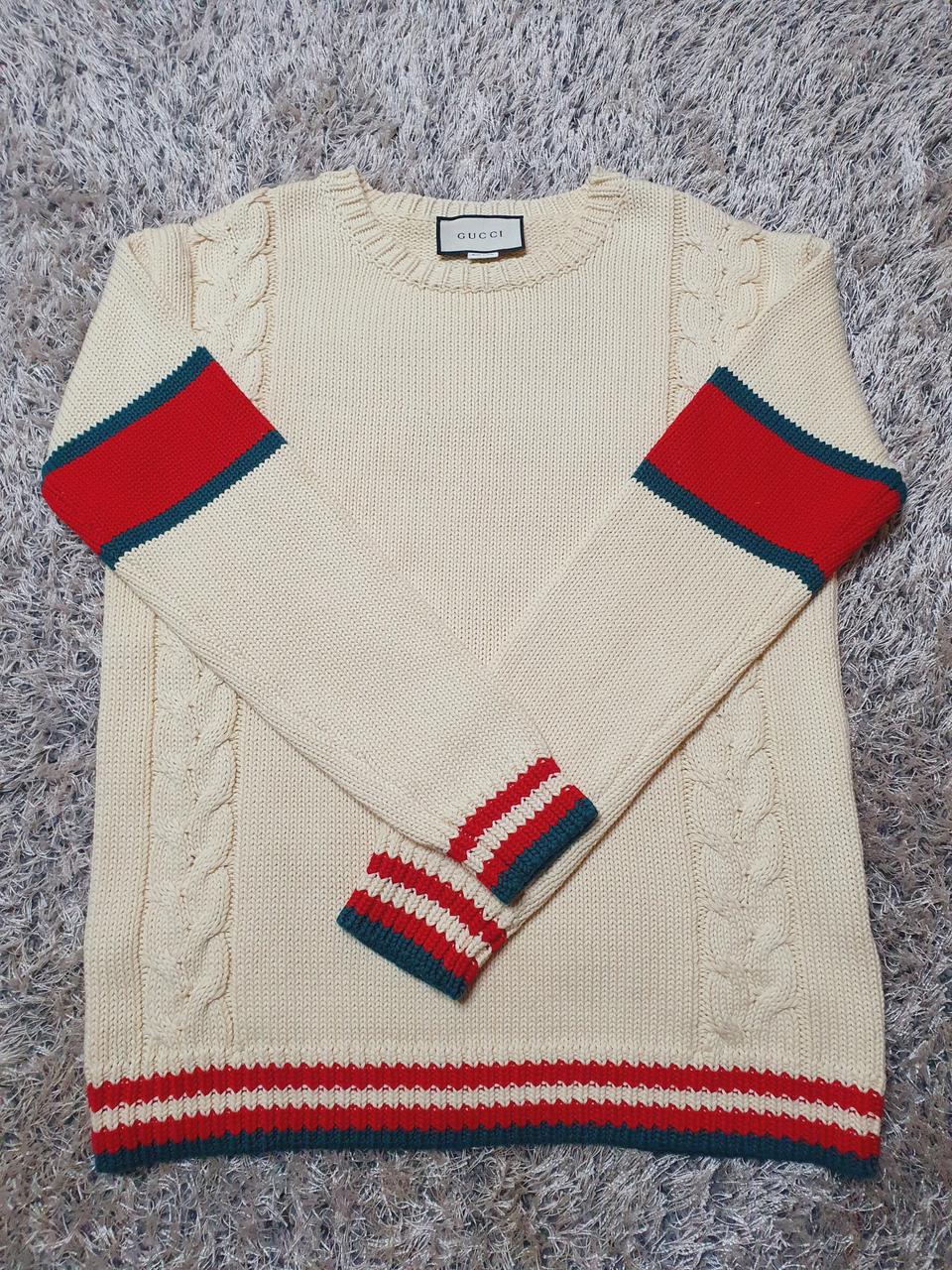 구찌 케이블 니트_ 스웨터 M(95)사이즈 실측참고!