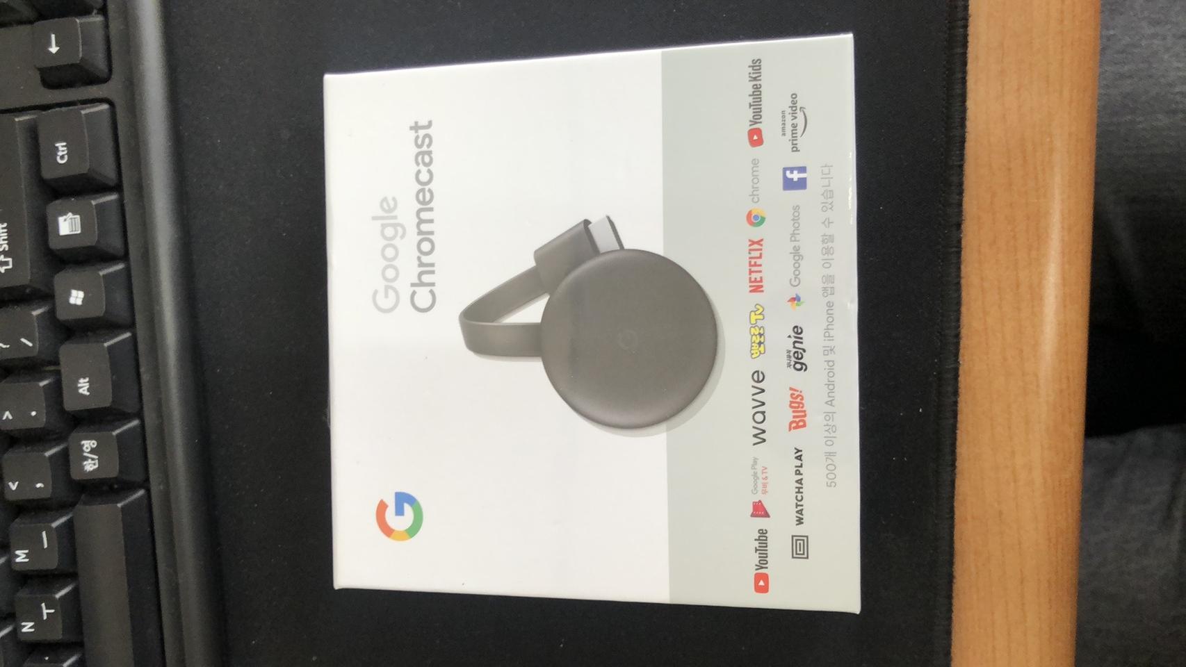 미개봉 구글크롬캐스트 3