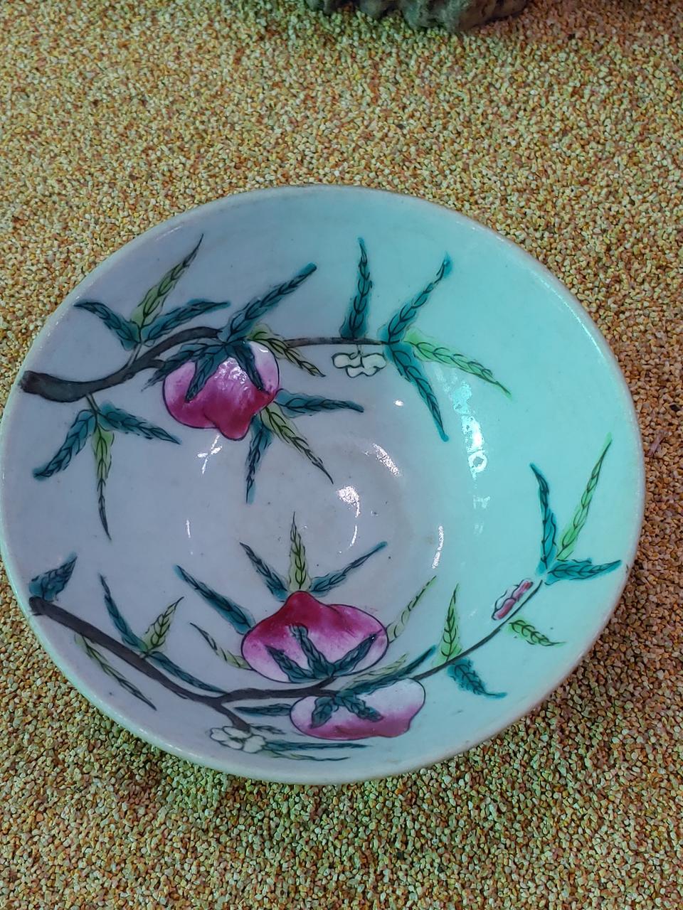 민요 복숭화 다완