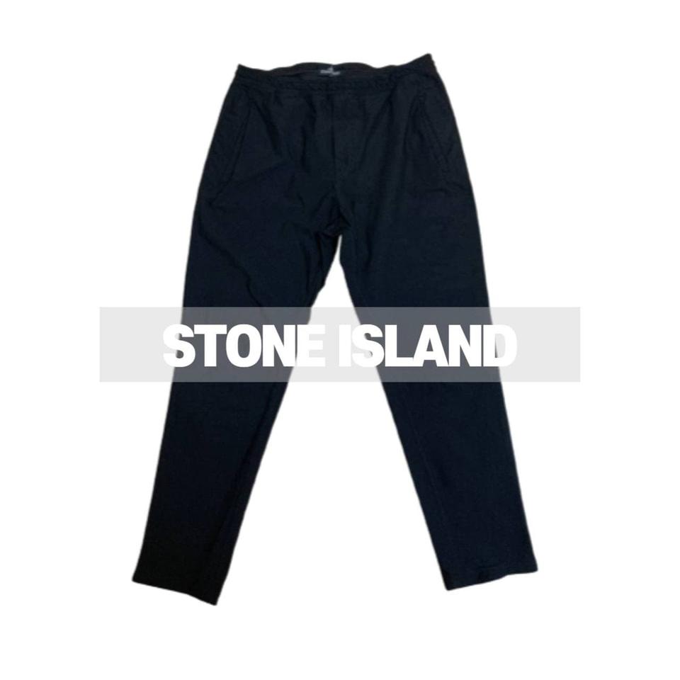 STONE ISLAND 스톤 아일랜드 스판 밴딩 슬랙스