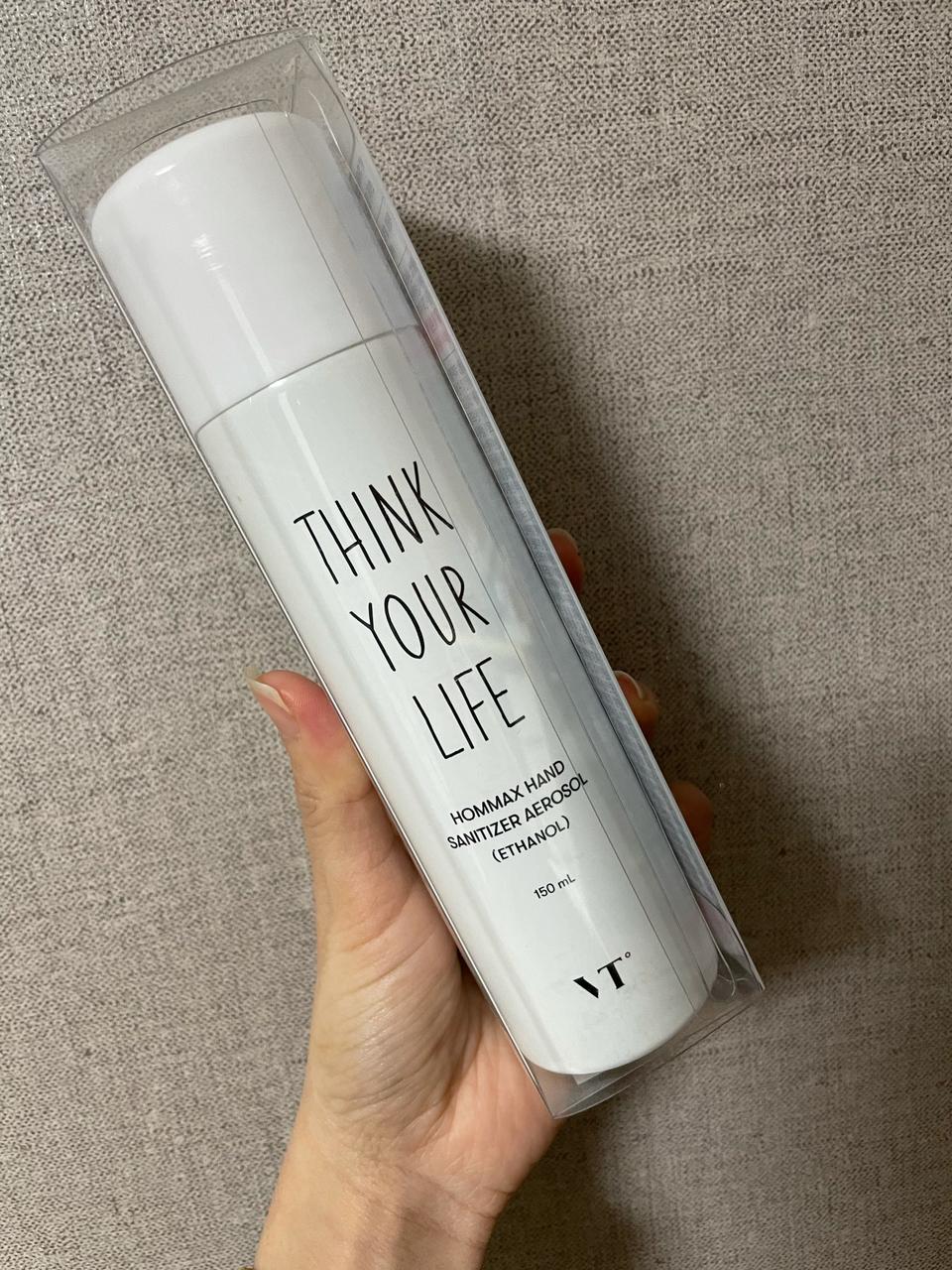 (미개봉새상품) VT손소독스프레이 150ml 브이티띵크유얼라이프 휴대용