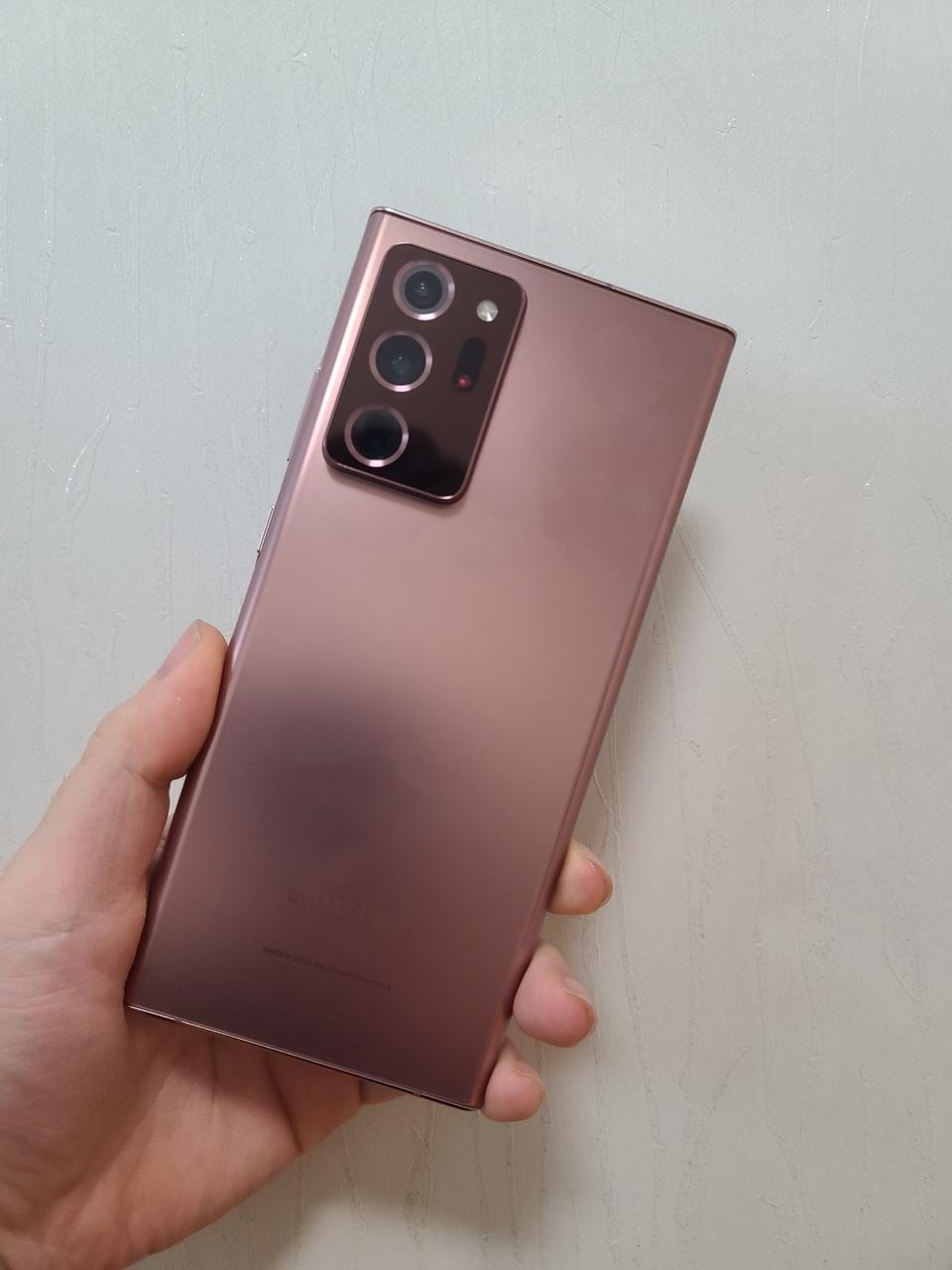 갤럭시 노트20 울트라 브론즈