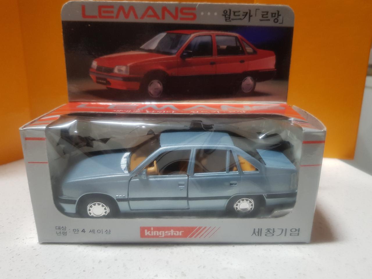 국산미니카 대우 르망 신품 다이캐스트